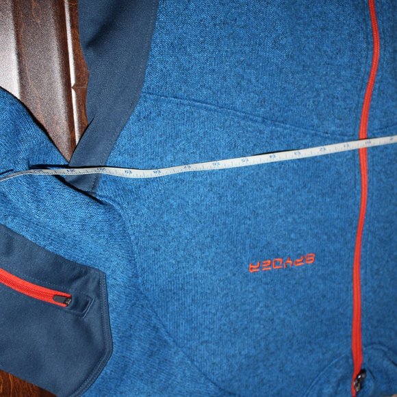 Spyder Mens Zip Up - Picture 5 of 6